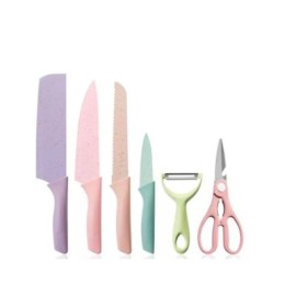 (300107) SET DE CUCHILLOS PASTEL 6 PZS.