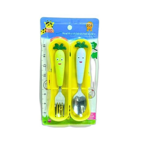 (A-127-17) SET DE CUBIERTOS INFANTIL CON ESTUCHE