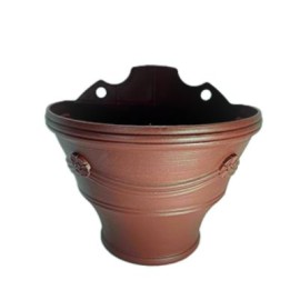(AM-0401A-1) MACETA DE PLASTICO DE PARED SARO No. 1