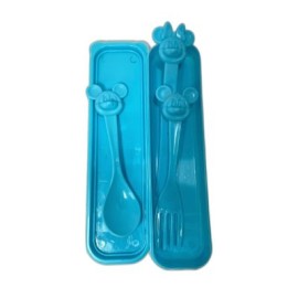 JGO. DE CUBIERTOS DISNEY CON ESTUCHE DE PLASTICO