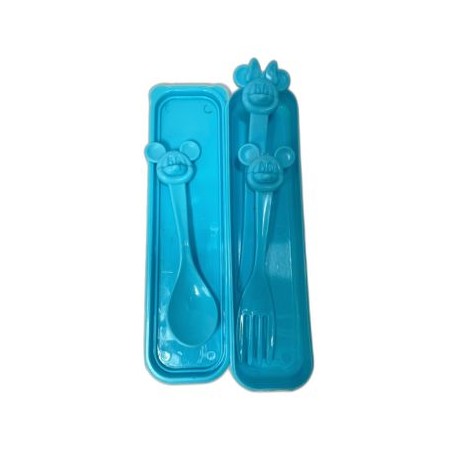 JGO. DE CUBIERTOS DISNEY CON ESTUCHE DE PLASTICO
